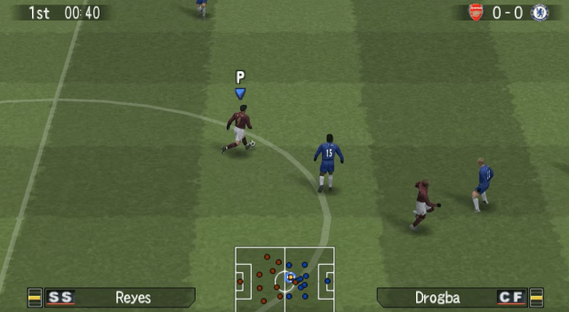 Pro Evolution Soccer 5 screenshot 5 for PSP